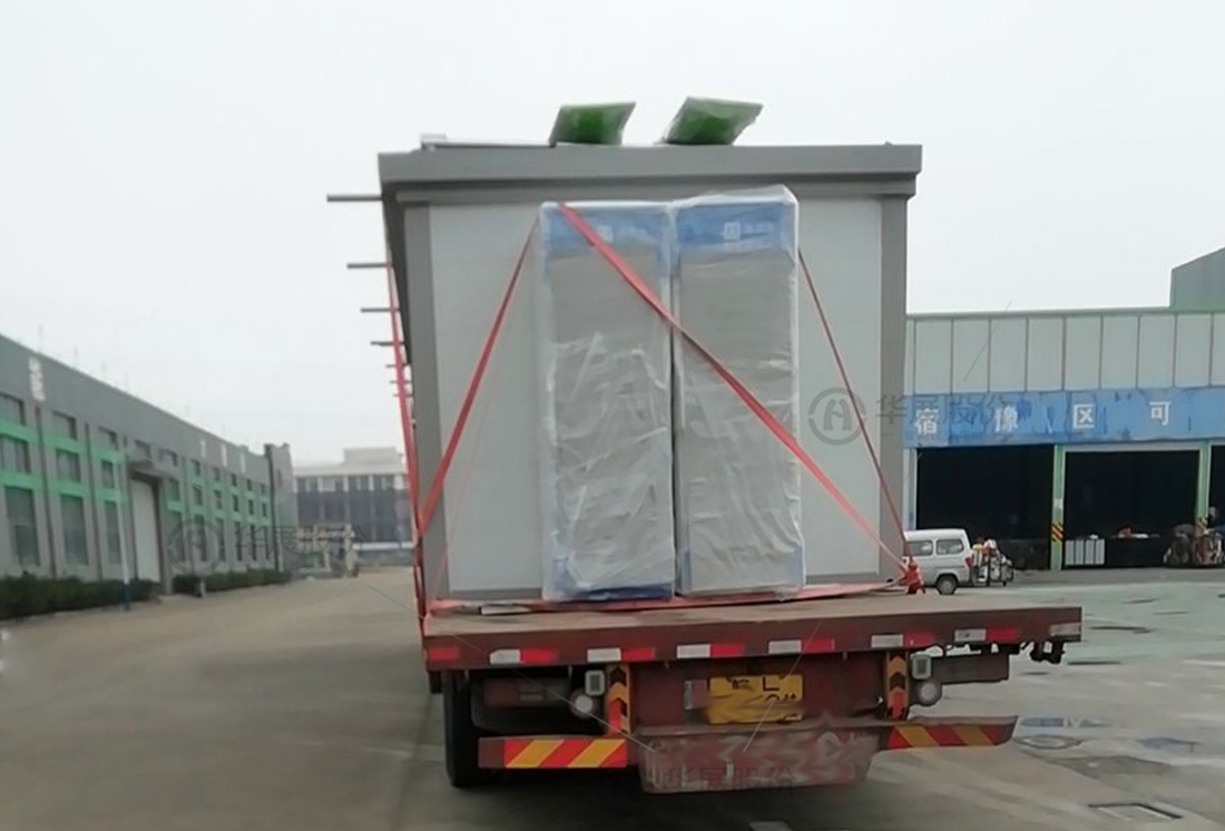 鹽城垃圾分類投放站，四分類垃圾房，智能分類垃圾房，垃圾分類箱房