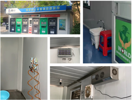 江蘇智能分類垃圾房，清潔小屋，垃圾分類收集站生產(chǎn)廠家
